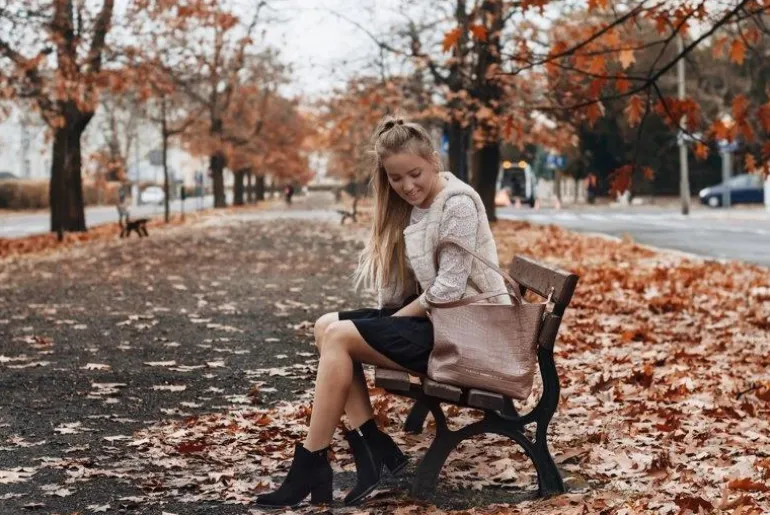 Botki Damskie Ciepłe Eko Zamsz Czarne So Good