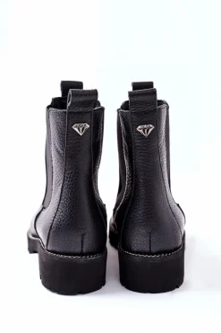 Botki Sztyblety Czarne Nicole 2672