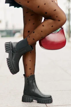 Botki Sztyblety Ocieplane Na Zamek S.Barski HY42-975 Czarne