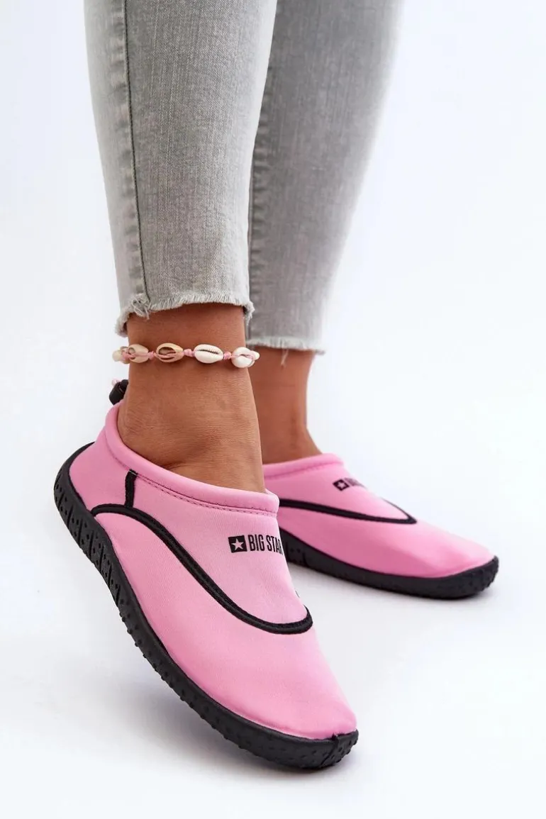 Buty Do Wody Damskie Różowe Big Star NN274A800