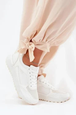 Buty Sportowe Damskie Białe Laaksona
