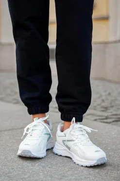 Buty Sportowe Damskie Big Star NN274A095 HI-POLY SYSTEM Biało-Zielone