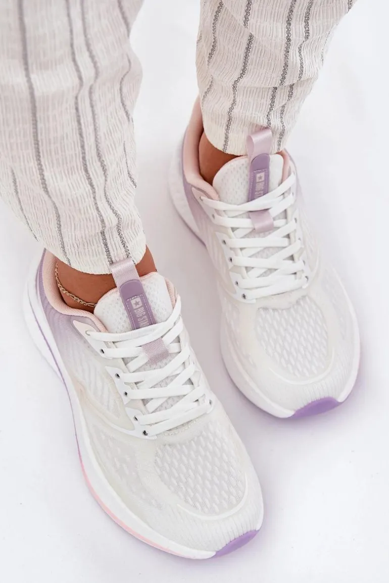 Buty Sportowe Damskie Big Star RR274A161 HI-POLY SYSTEM Białe