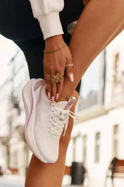 Buty Sportowe Damskie Big Star RR274A161 HI-POLY SYSTEM Białe