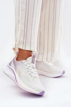 Buty Sportowe Damskie Big Star RR274A161 HI-POLY SYSTEM Białe