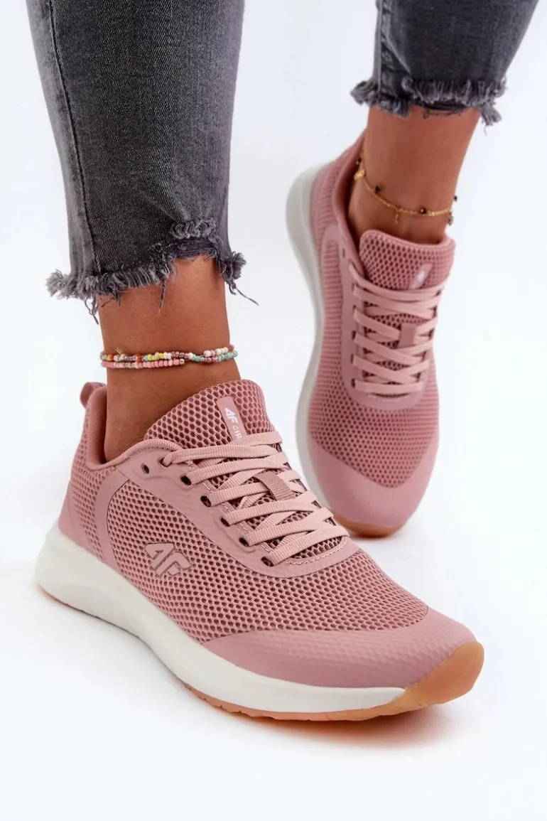 Buty Sportowe Damskie 4F 4FMM00FSPOF027 Różowe