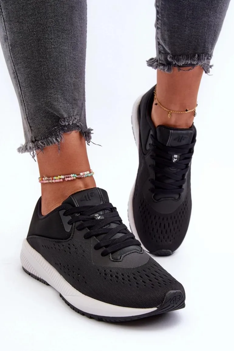 Buty Sportowe Damskie 4F 4FRSS24FSPOF056 Czarne