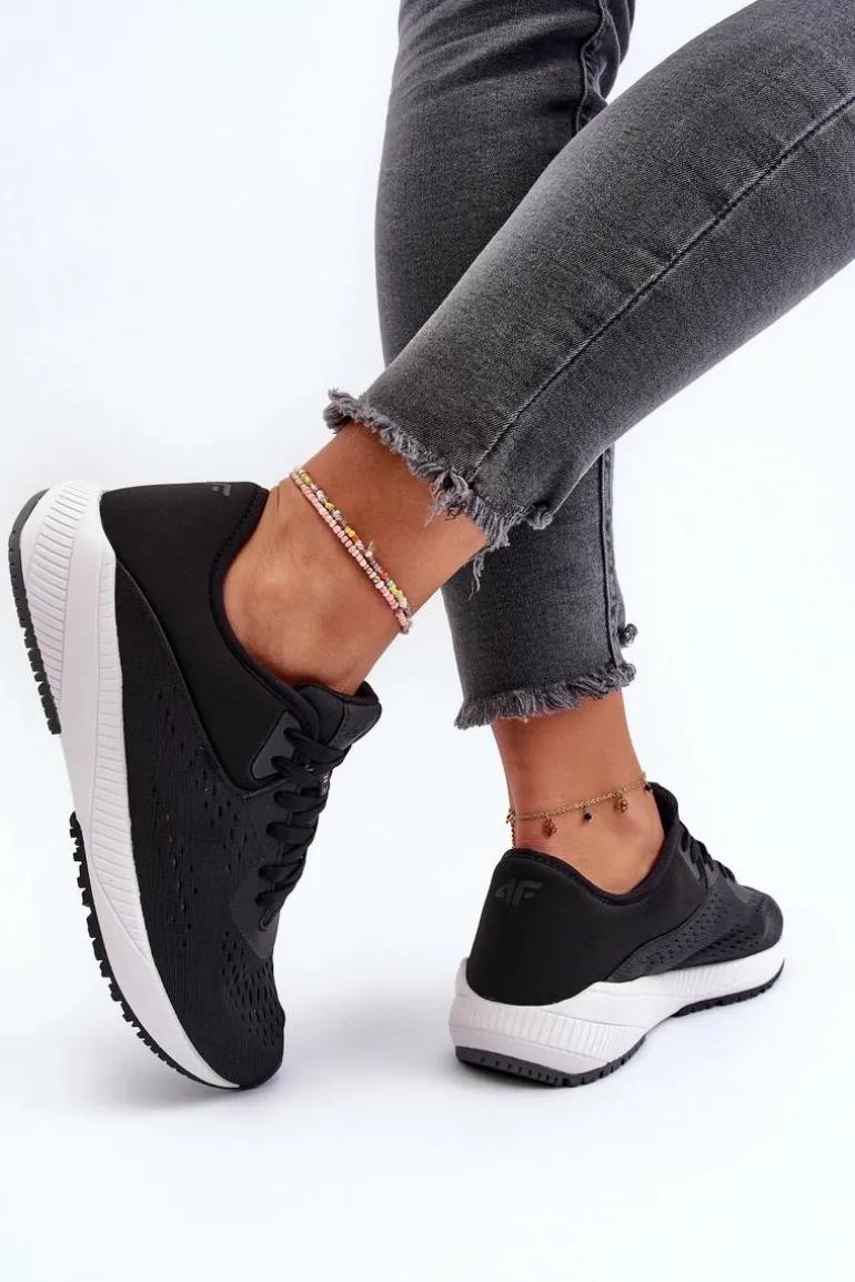 Buty Sportowe Damskie 4F 4FRSS24FSPOF056 Czarne