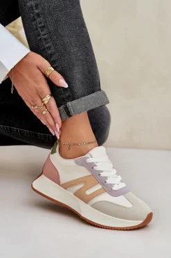 Buty Sportowe Damskie Na Platformie Multikolor Emidi