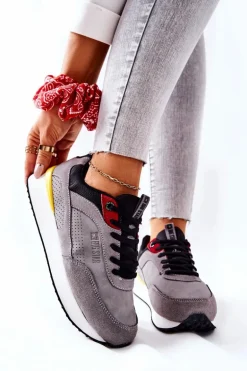 Buty Sportowe Memory Foam Big Star II274406 Szare