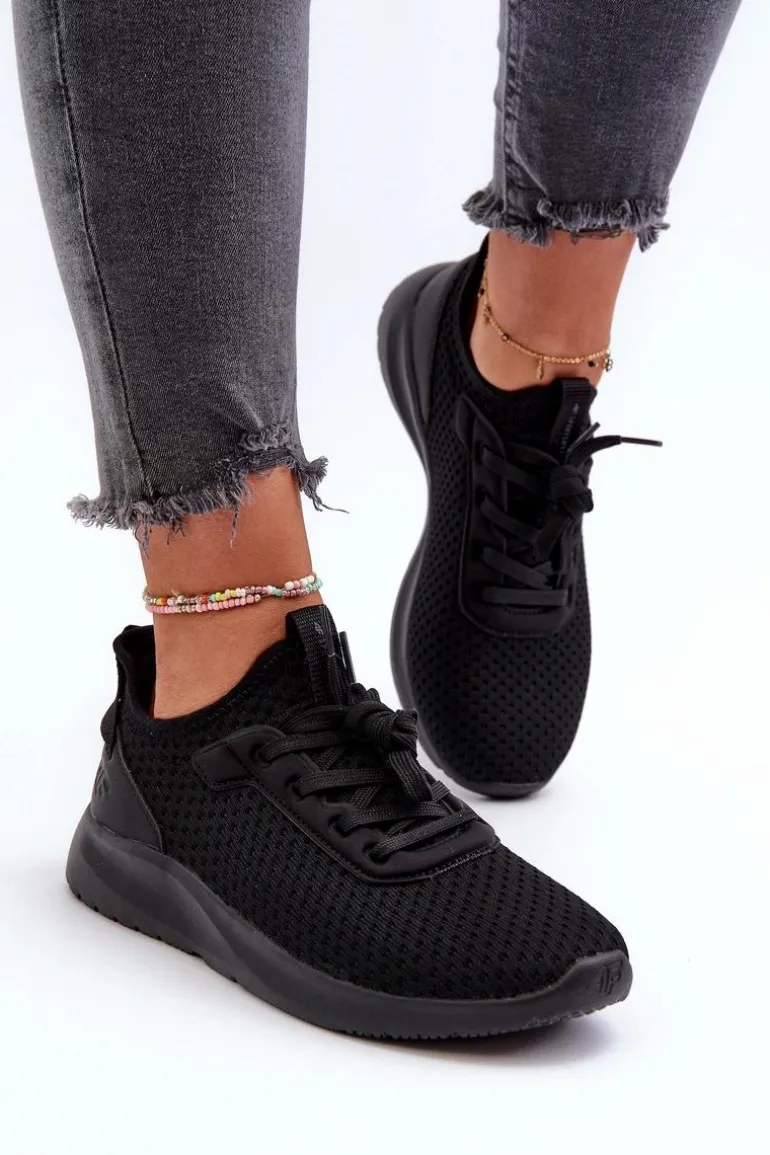 Buty Sportowe Sneakersy Damskie 4F 4FRSS24FLOWF055 Czarne