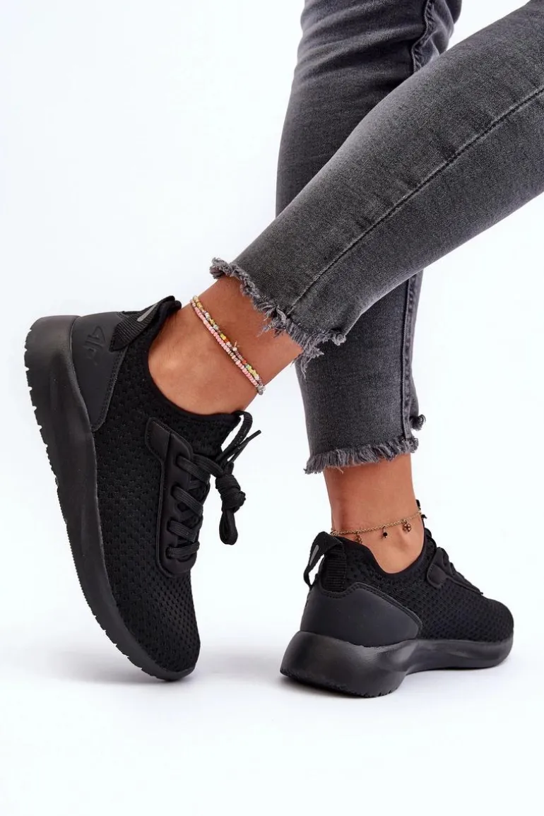 Buty Sportowe Sneakersy Damskie 4F 4FRSS24FLOWF055 Czarne