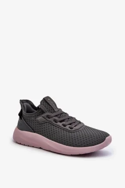 Buty Sportowe Sneakersy Damskie 4F 4FRSS24FLOWF055 Ciemnoszare