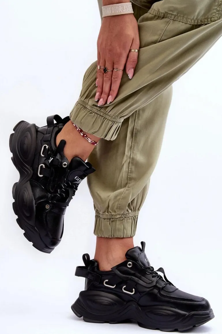 Buty Sportowe Sneakersy GOE MM2N4014 Czarne