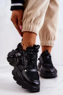 Buty Sportowe Sneakersy GOE JJ2N4083 Czarne