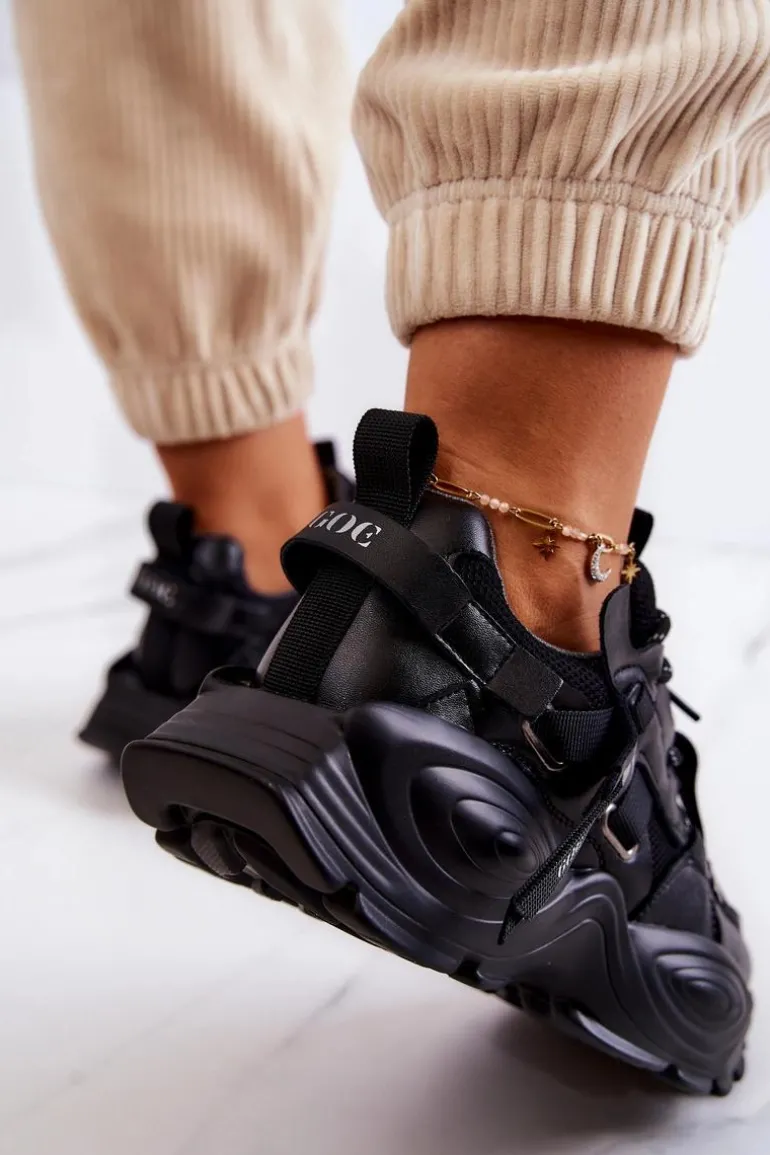 Buty Sportowe Sneakersy GOE JJ2N4083 Czarne