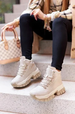 Buty Trekkingowe Big Star II274331 Beżowe