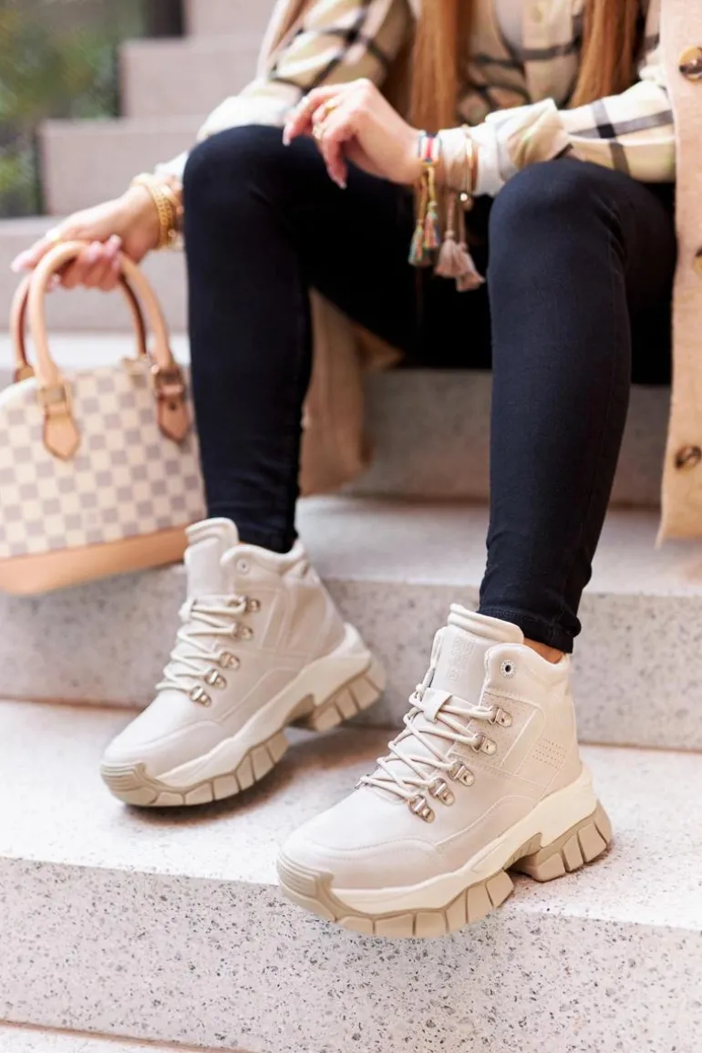 Buty Trekkingowe Big Star II274331 Beżowe