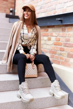 Buty Trekkingowe Big Star II274331 Beżowe