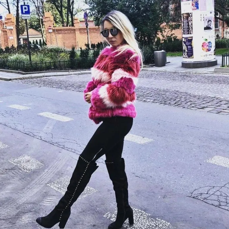 Czarne Zamszowe Kozaki Muszkieterki Portoso