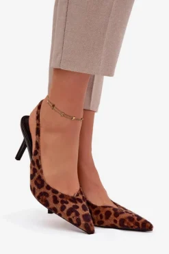 Czółenka Na Szpilce Panterka Phelia