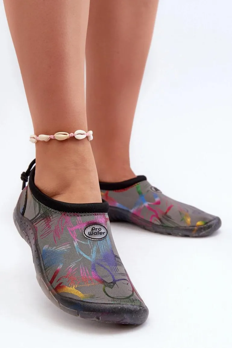 Damskie Buty Do Wody PROWATER PRO-24-48-033L Szare
