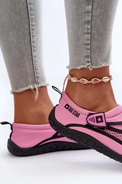 Damskie Buty Do Wody Różowe Big Star NN274A804