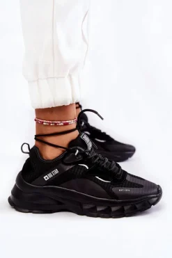 Damskie Buty Sportowe Big Star KK274056 Czarne
