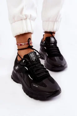 Damskie Buty Sportowe Big Star KK274056 Czarne