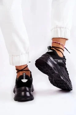 Damskie Buty Sportowe Big Star KK274056 Czarne