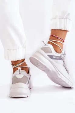 Damskie Buty Sportowe Big Star KK274057 Białe