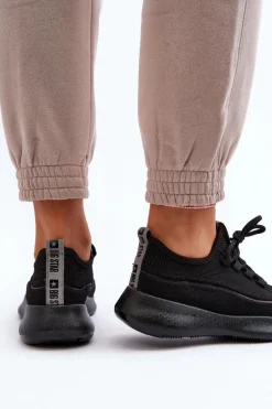 Damskie Buty Sportowe Big Star NN274663 Czarne