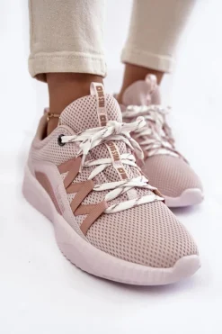 Damskie Buty Sportowe Big Star KK274058 Różowe