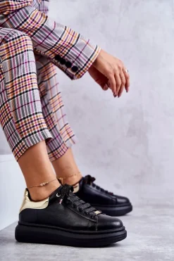 Damskie Buty Sportowe GOE KK2N4073 Czarne