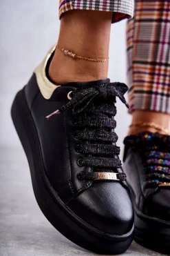 Damskie Buty Sportowe GOE KK2N4073 Czarne