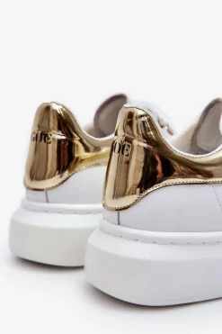 Damskie Buty Sportowe GOE LL2N4011 Biało-Złote
