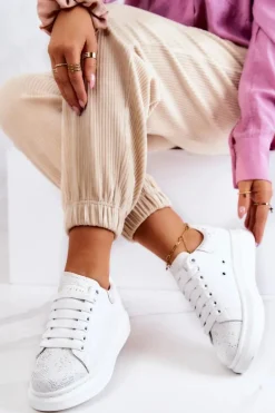 Damskie Buty Sportowe GOE JJ2N4053 Białe