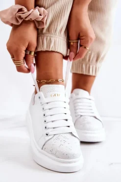 Damskie Buty Sportowe GOE JJ2N4053 Białe