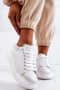 Damskie Buty Sportowe GOE JJ2N4053 Białe