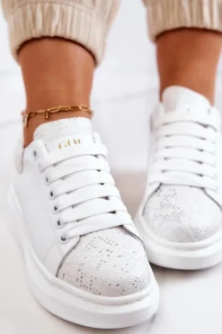 Damskie Buty Sportowe GOE JJ2N4053 Białe