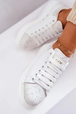 Damskie Buty Sportowe GOE JJ2N4053 Białe