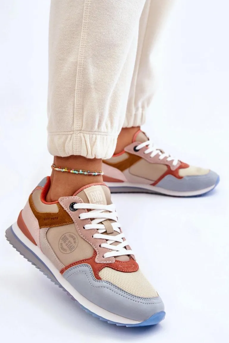 Damskie Buty Sportowe Memory Foam System Big Star LL274348 Multikolor