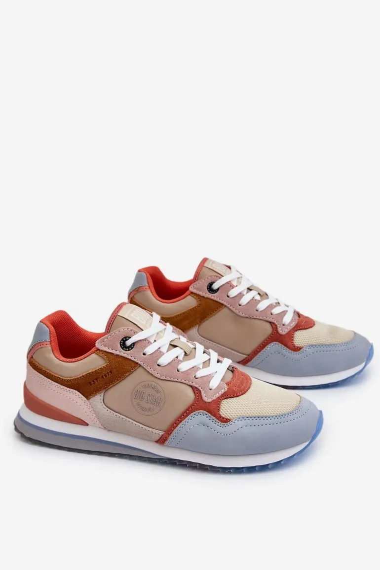 Damskie Buty Sportowe Memory Foam System Big Star LL274348 Multikolor