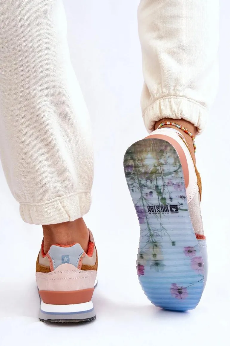 Damskie Buty Sportowe Memory Foam System Big Star LL274348 Multikolor