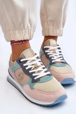 Damskie Buty Sportowe Memory Foam System Big Star LL274347 Multikolor