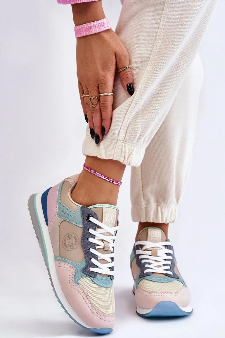 Damskie Buty Sportowe Memory Foam System Big Star LL274347 Multikolor