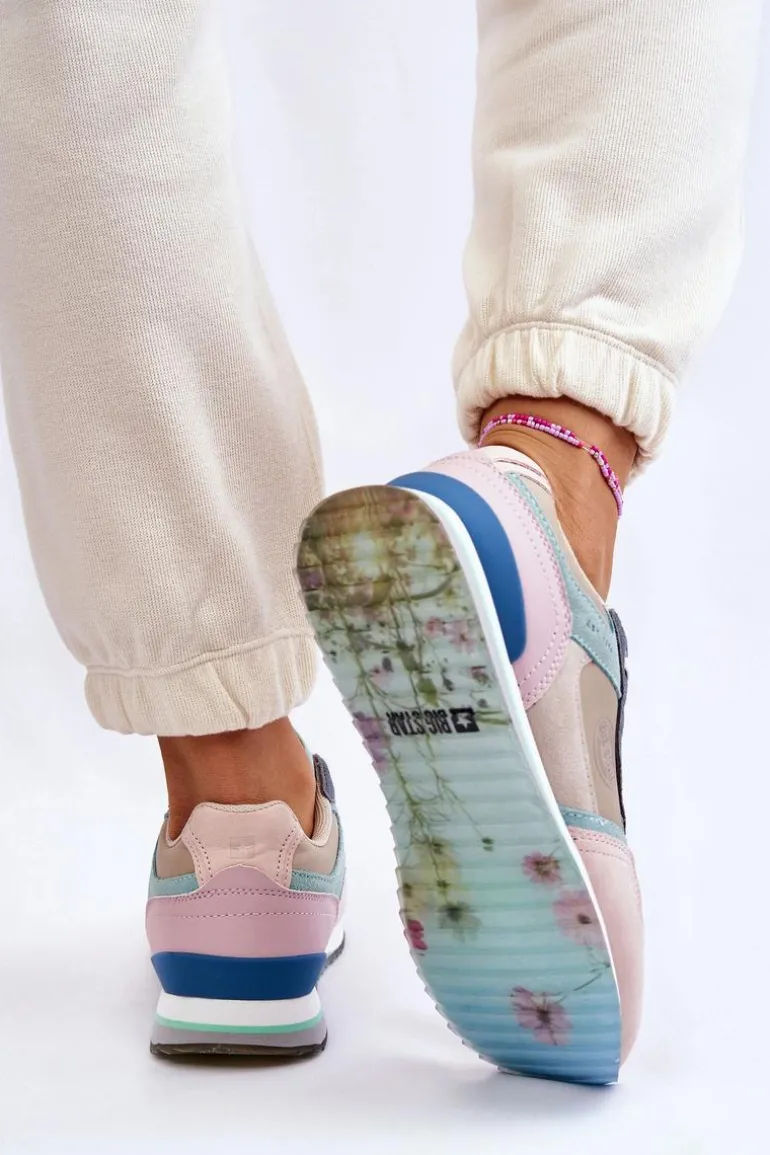 Damskie Buty Sportowe Memory Foam System Big Star LL274347 Multikolor