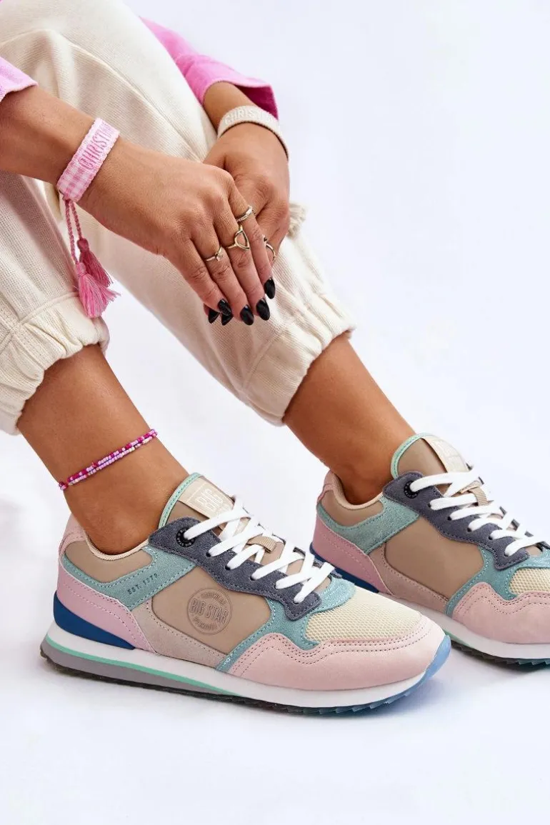 Damskie Buty Sportowe Memory Foam System Big Star LL274347 Multikolor