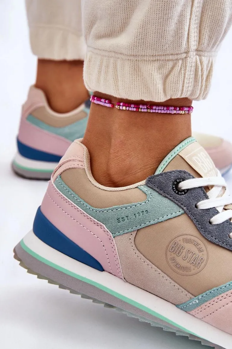 Damskie Buty Sportowe Memory Foam System Big Star LL274347 Multikolor