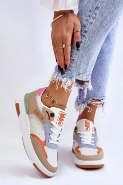 Damskie Buty Sportowe Sneakersy Big Star LL274437 Multikolor